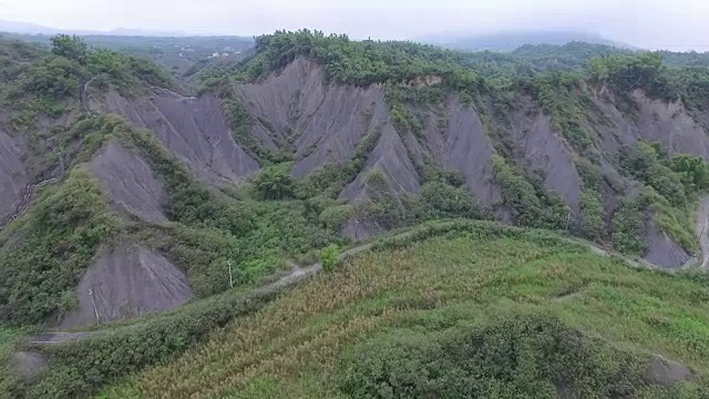 天辽月亮世界的航拍进展视频素材