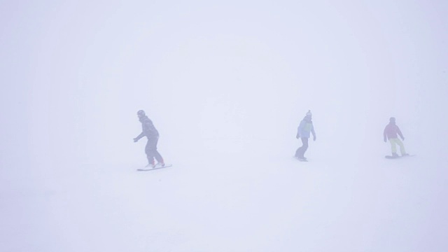 滑雪胜地视频素材