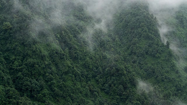 峨眉山的延时观视频素材