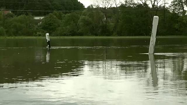 洪水视频素材