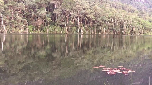 哥伦比亚的湖泊和山脉视频素材