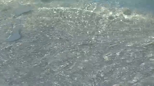 海浪特写海滩视频素材