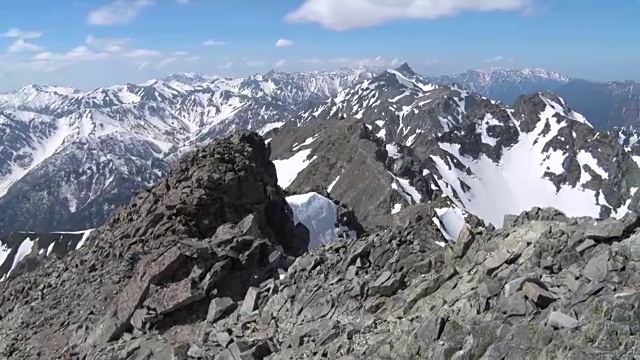 Hotaka山脉视频素材