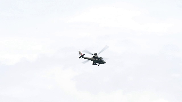 ah - 64阿帕奇视频素材