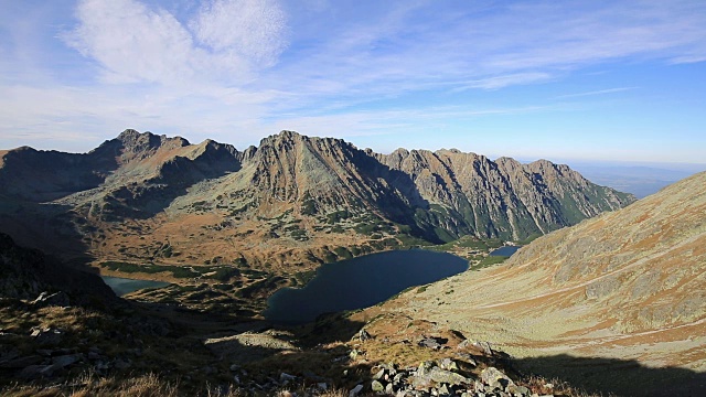 塔特拉山，波兰山的全景在假期，Zakopane，波兰，欧洲视频下载