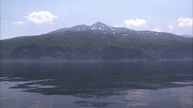 山。借据在北海道视频素材