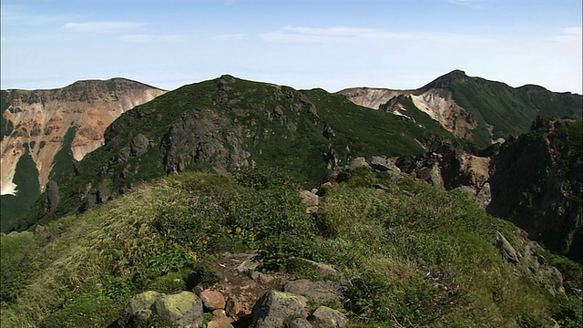 北海道知床山脉视频素材