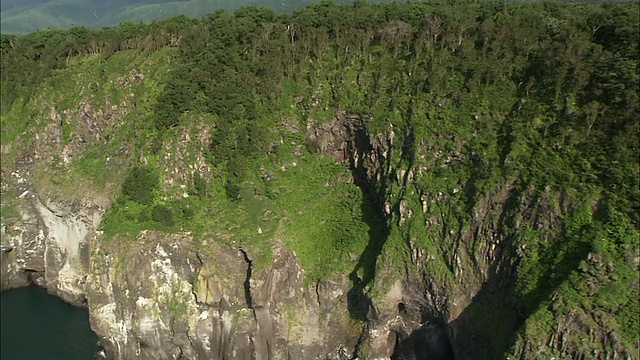 北海道知床半岛的海岸线视频素材