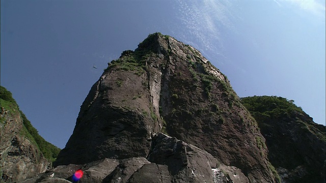 北海道知床半岛的海岸线视频素材