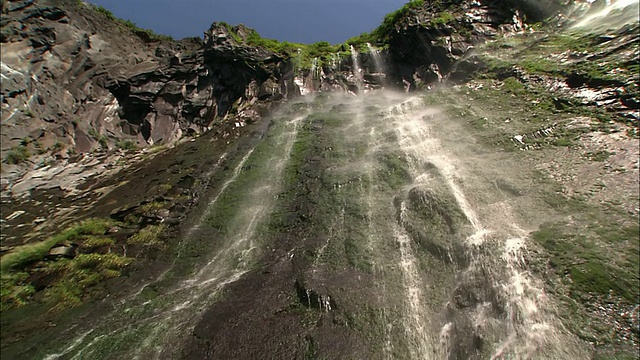 瀑布在北海道视频素材