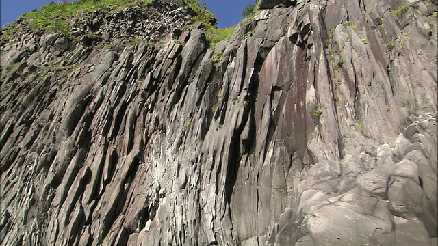 北海道知床半岛的海岸线视频素材