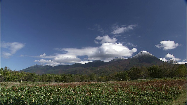 北海道知床山脉视频素材