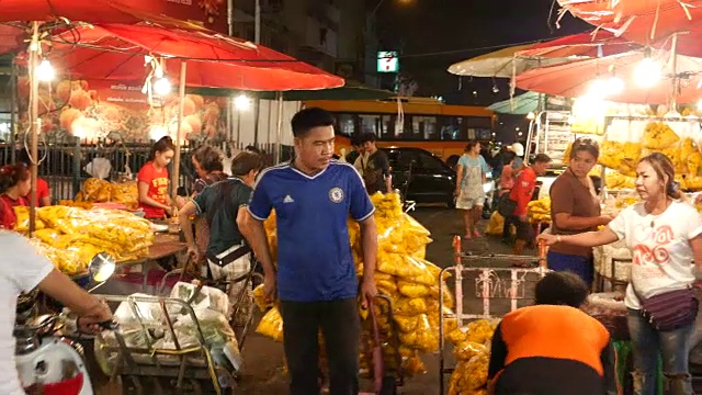 泰国花卉批发市场视频素材