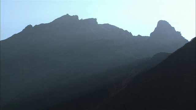 北海道的理尻山视频素材