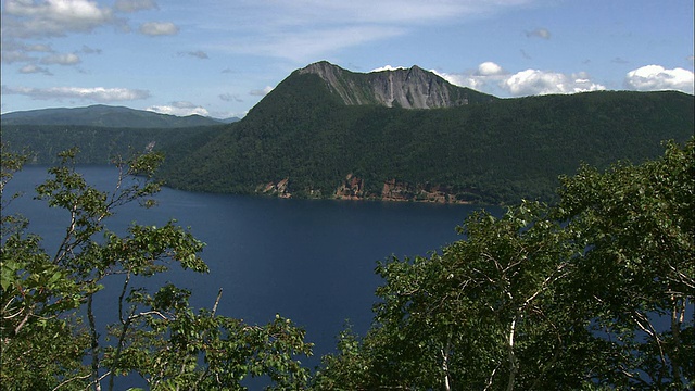 北海道的马淑湖视频素材