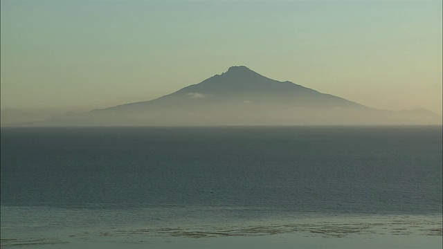 北海道的利尻岛视频素材