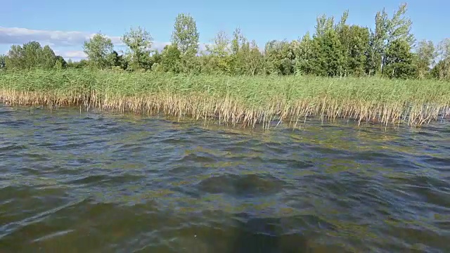 夏湖和拉什海岸。视频素材