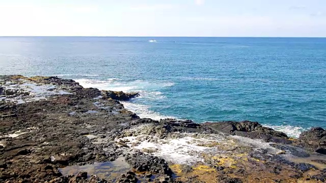 夏威夷考艾岛(Kauai)的喇叭视频素材