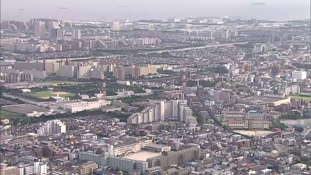 AERIAL，浦安，千叶，日本视频素材