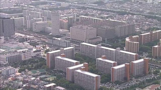 AERIAL，浦安，千叶，日本视频素材