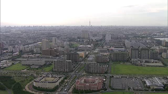 AERIAL，浦安，千叶，日本视频素材