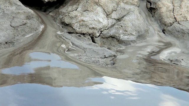 罗马尼亚泥火山保留区-布扎乌-贝尔卡视频素材