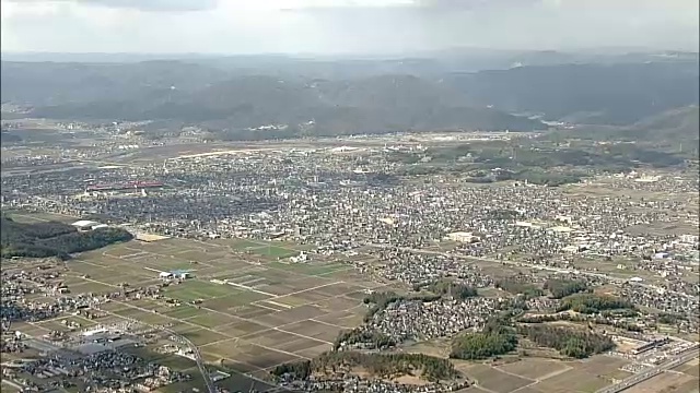 航拍，日本冈山大豆市视频素材