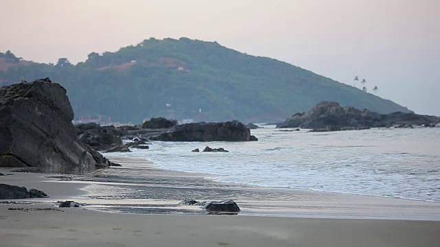 清晨的海景视频素材