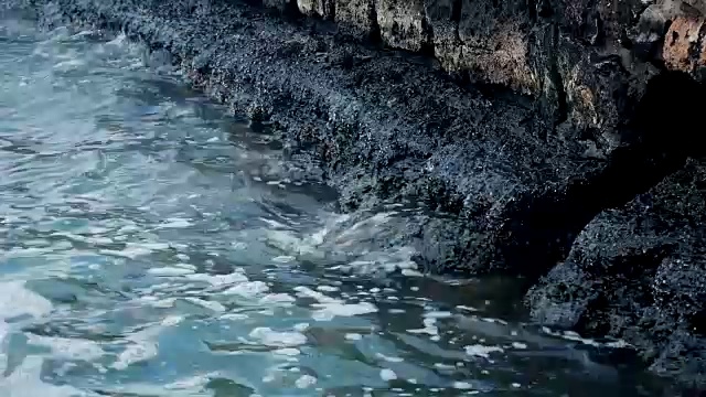 波涛汹涌的大海视频素材