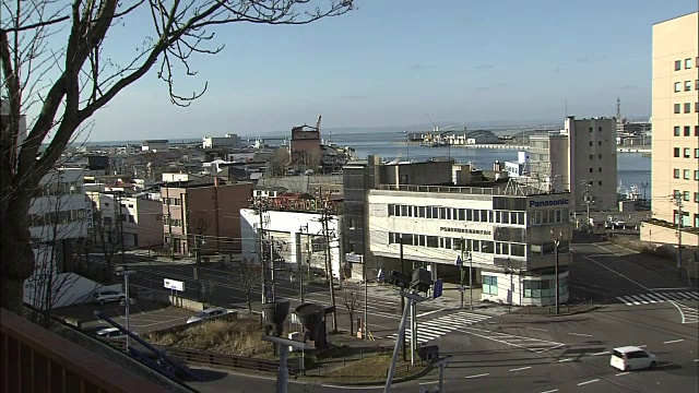 日本北海道钏路镇景视频素材