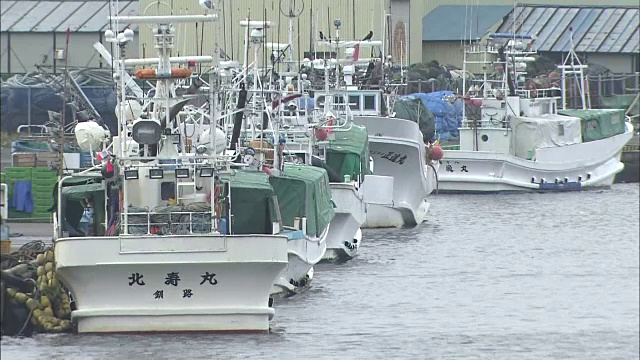 日本北海道钏路镇景视频素材