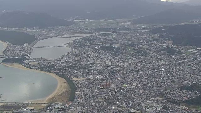 空中，空津市，Saga，日本视频素材