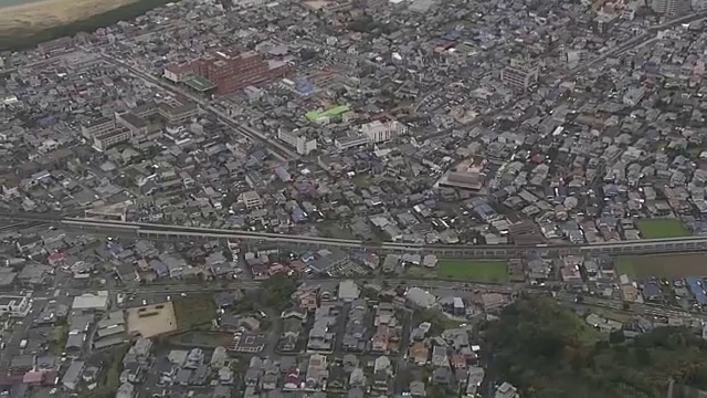 空中，空津市，Saga，日本视频素材