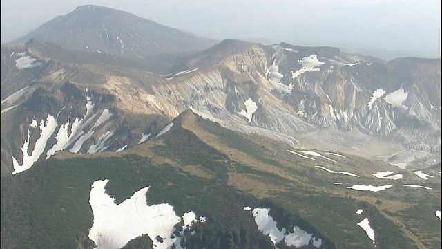 日本，Adatara山附近的Numanodaira火山口。视频素材