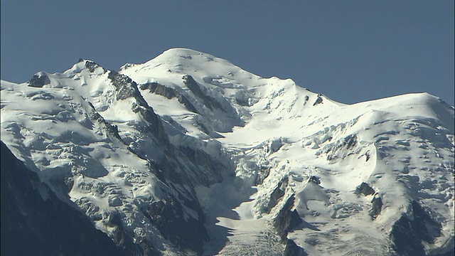 勃朗峰马西夫视频素材