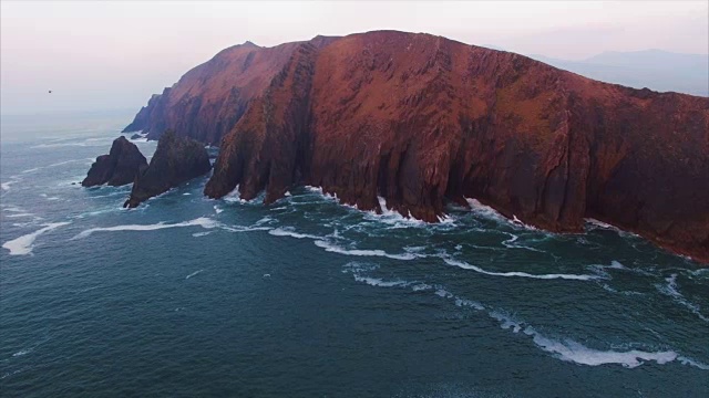 落基山脉，四面环海视频素材