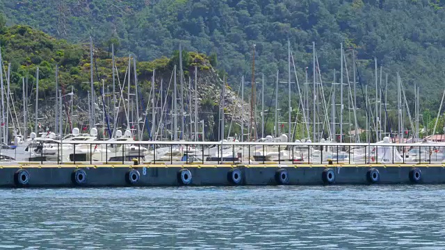 马尔马里斯，土耳其，日常生活夏季旅游目的地视频素材