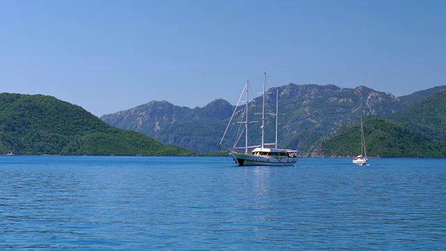 马尔马里斯，土耳其，日常生活夏季旅游目的地视频素材