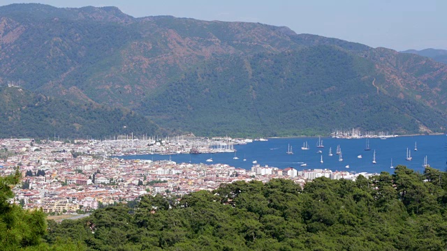 马尔马里斯，土耳其，日常生活夏季旅游目的地视频素材