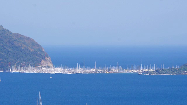 马尔马里斯，土耳其，日常生活夏季旅游目的地视频素材