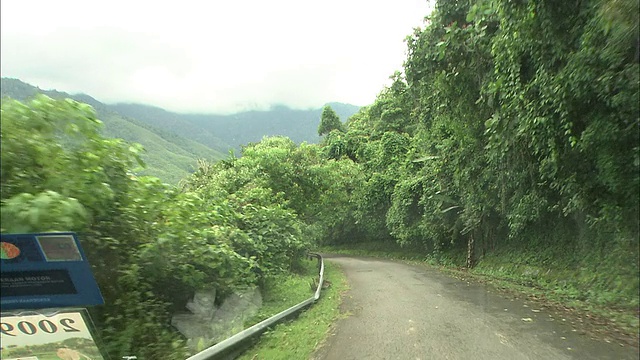 马来西亚的Kinabalu山视频素材