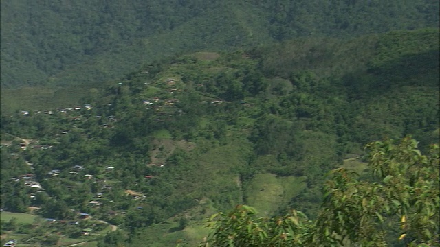 马来西亚的Kinabalu山视频素材