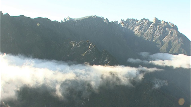 马来西亚的Kinabalu山视频素材