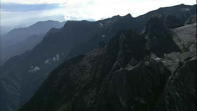 马来西亚的Kinabalu山视频素材