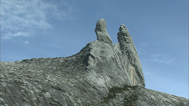 驴耳朵高峰在马来西亚视频素材