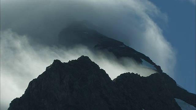 南阿尔卑斯山视频素材