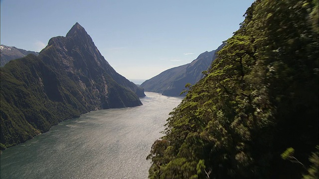 新西兰;南阿尔卑斯山视频素材