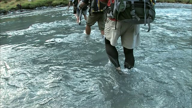 新西兰;南阿尔卑斯山视频素材