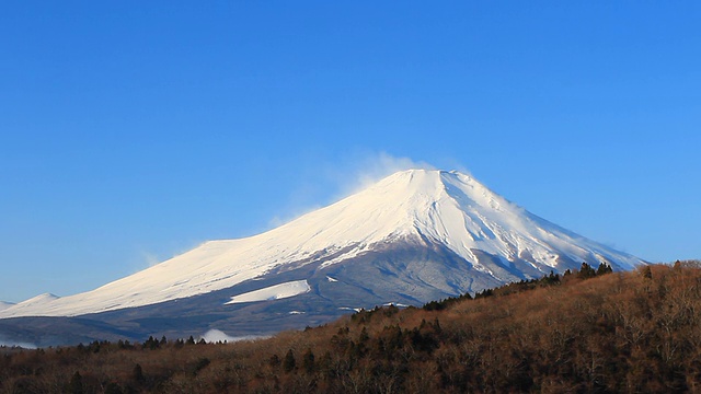 日本富士山视频素材