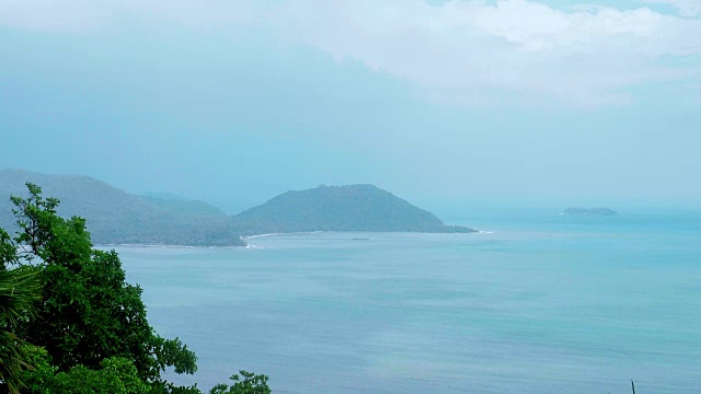 雨季天空美丽视频素材